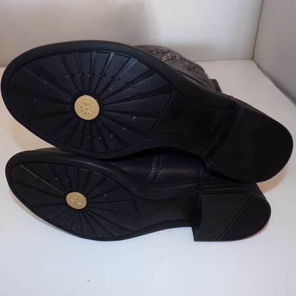 BUSSOLA Anthropologie Star Studded Riding Boots sz 38 7.5 NEW - Picture 9 of 10